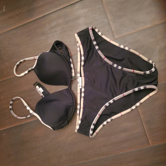 Burberry  Plaid Women's Bikini Set - Picture 1 of 5